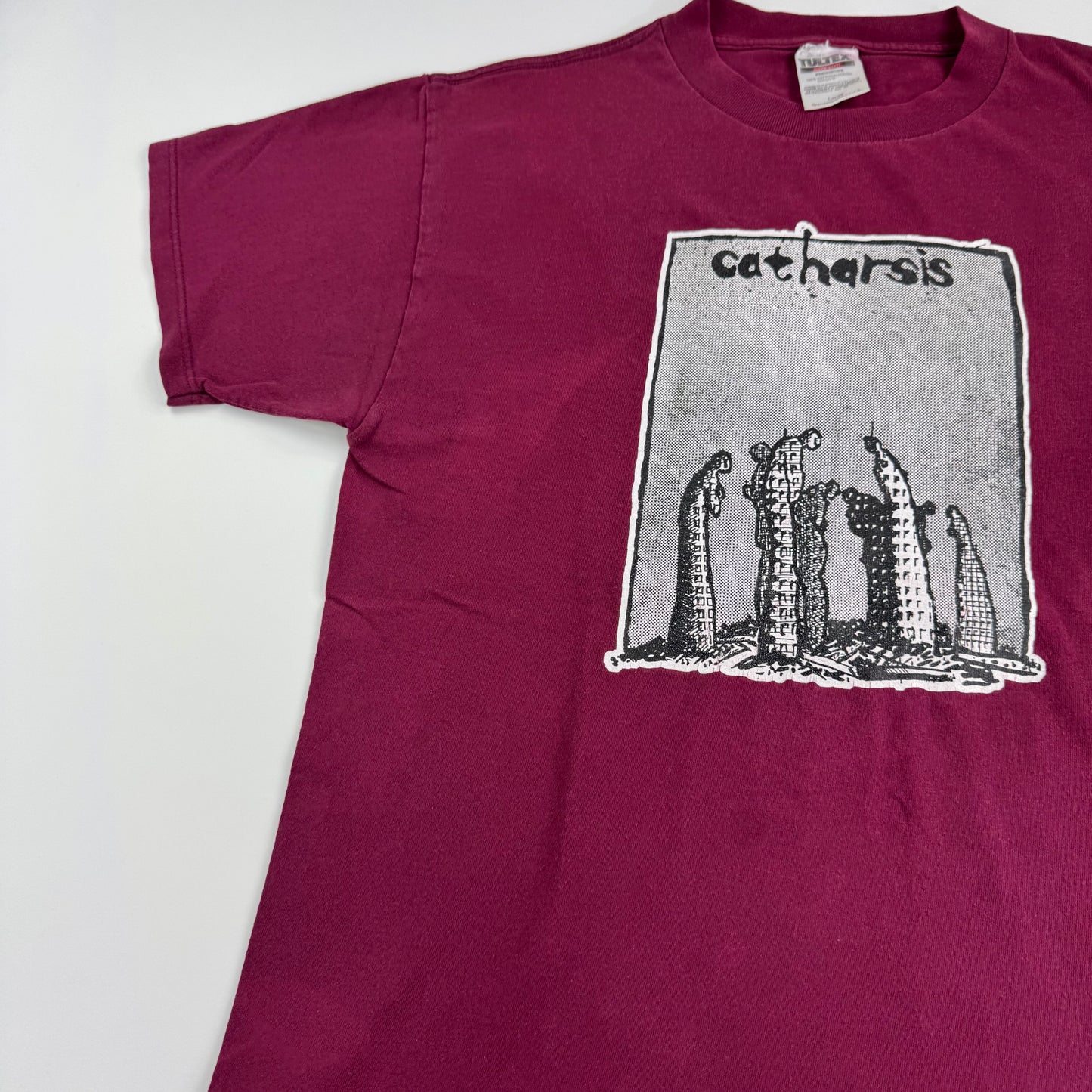 Vintage 90s Catharsis Shirt Large Pity Concrete