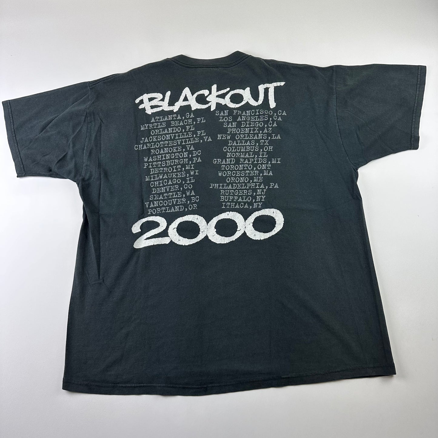 Vintage 2000 Methodman Redman Shirt XL Blackout