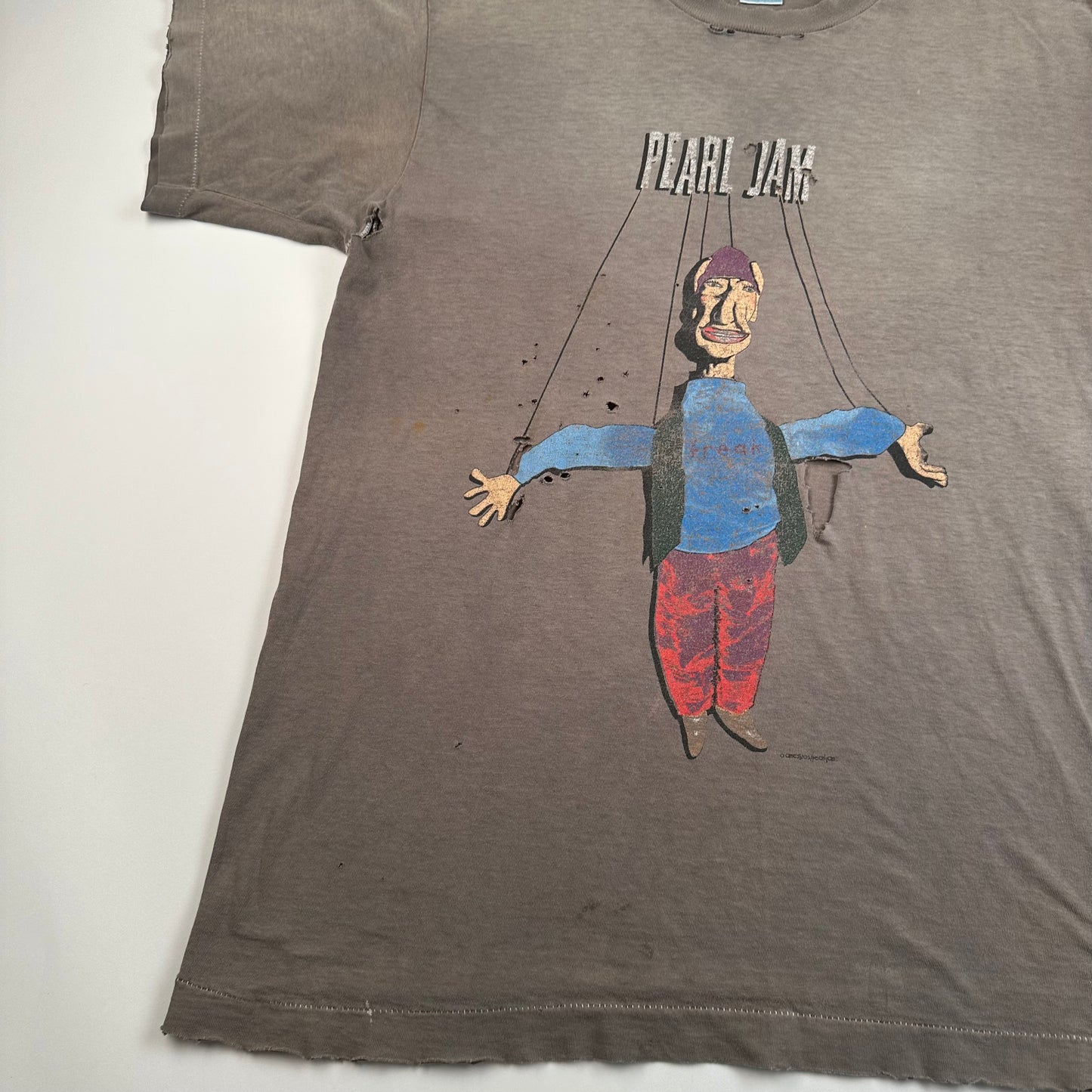 Vintage 90s Pearl Jam Shirt Large Freak