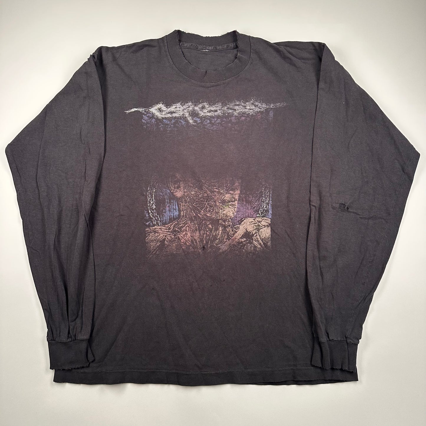 Vintage 90s Carcass Long Sleeve Shirt XL