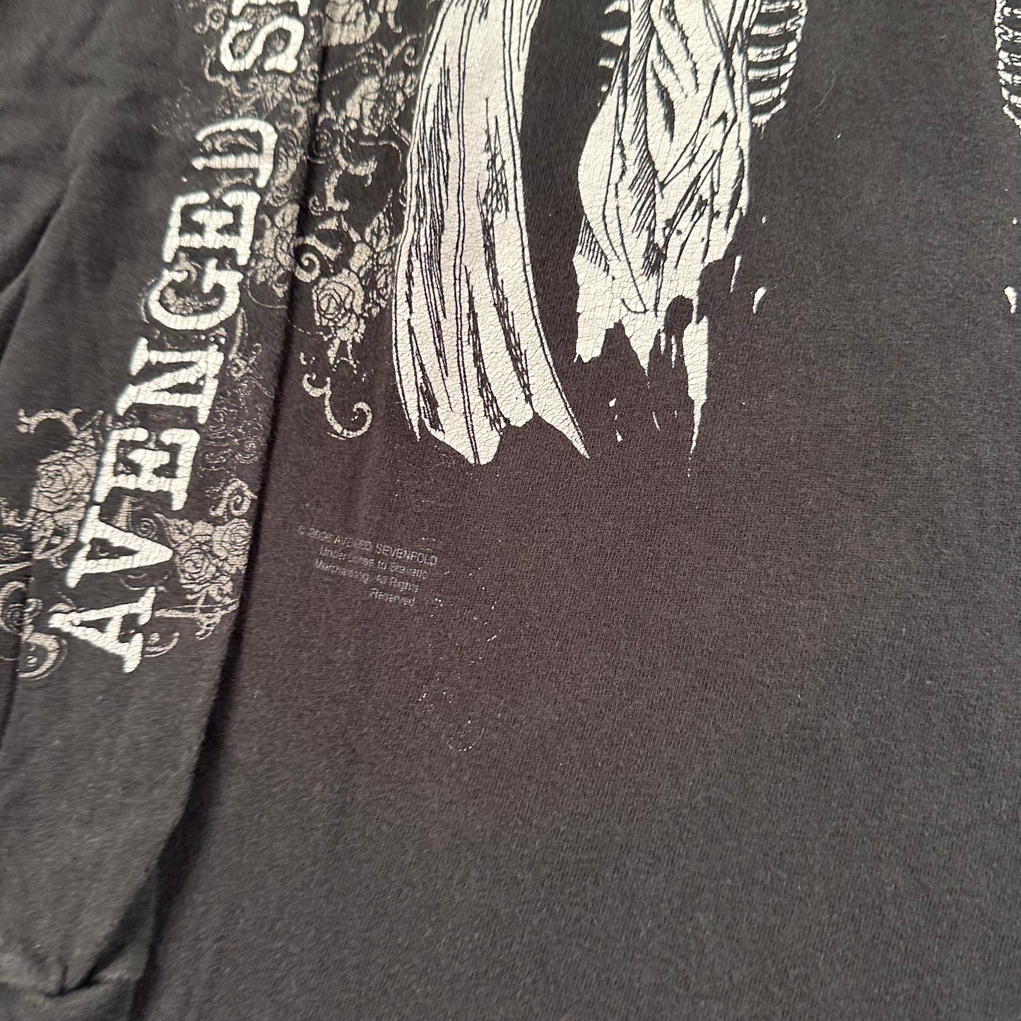 Vintage 2000s Avenged Sevenfold Long Sleeve Shirt Small