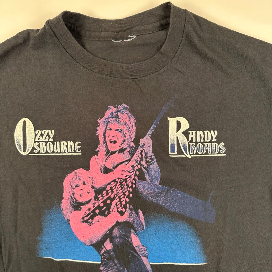 Vintage 1987 Ozzy Osbourne Shirt Large Randy Rhoads Tribute