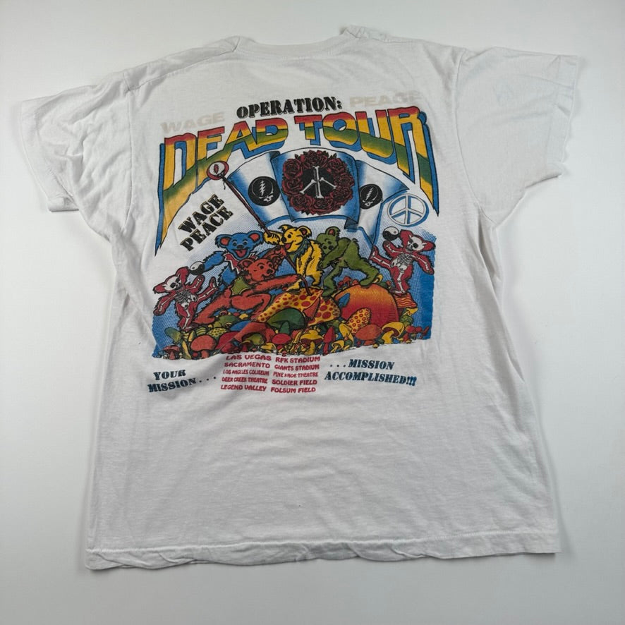 Vintage 1991 Grateful Dead Shirt Large Without A Net