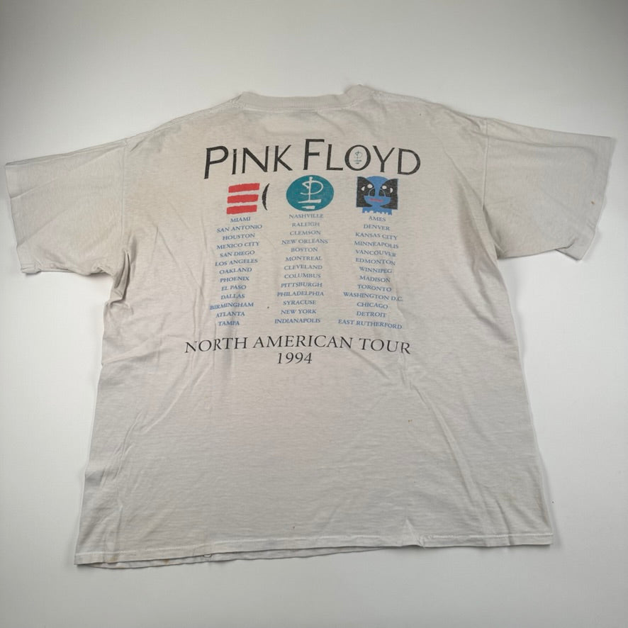 Vintage 1994 Pink Floyd Shirt XL Divison Bell