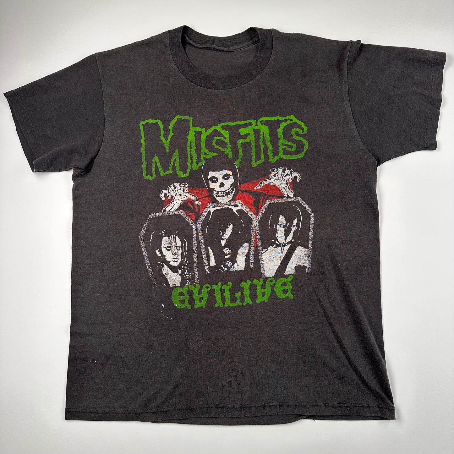 Vintage 80s Misfits Shirt Medium Evillive