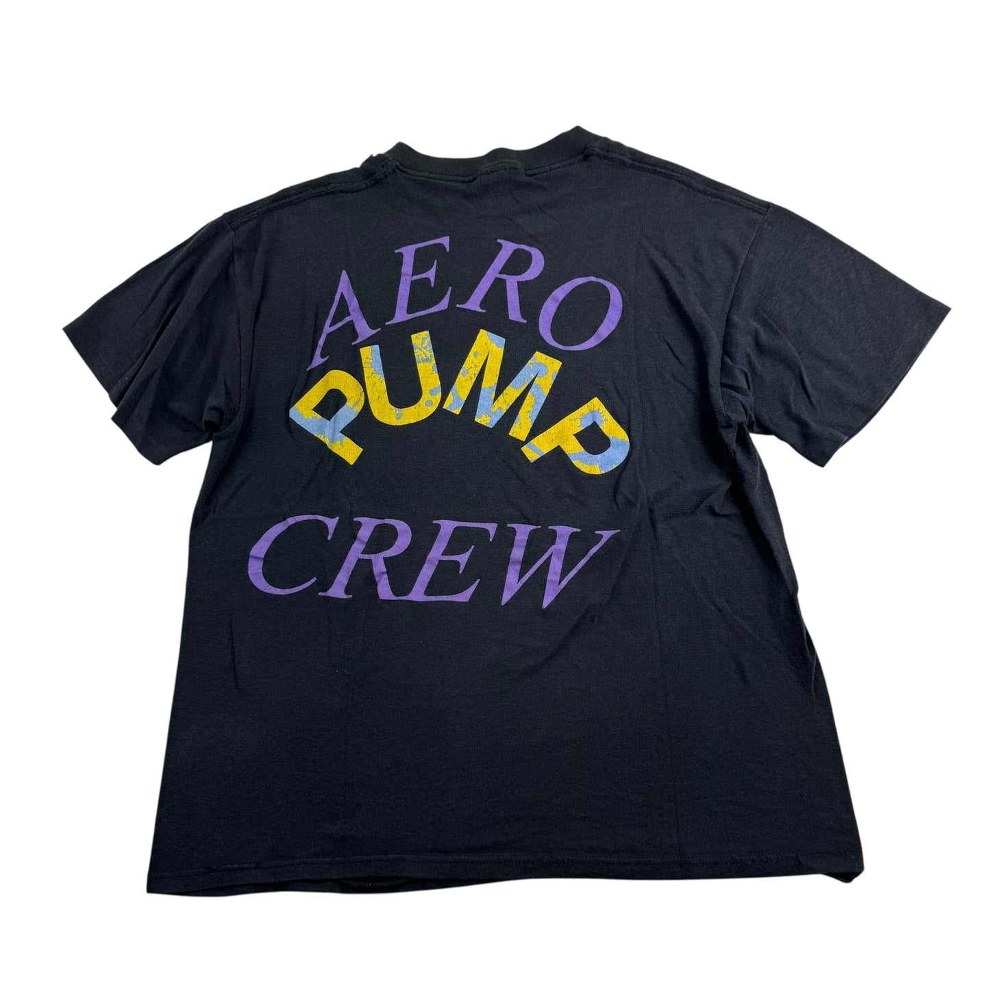 Vintage 1989 Aerosmith Shirt Large Pump Crew