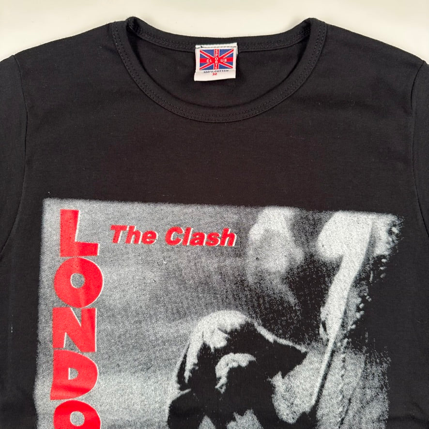 Vintage 90s The Clash Womens Shirt Small London Calling