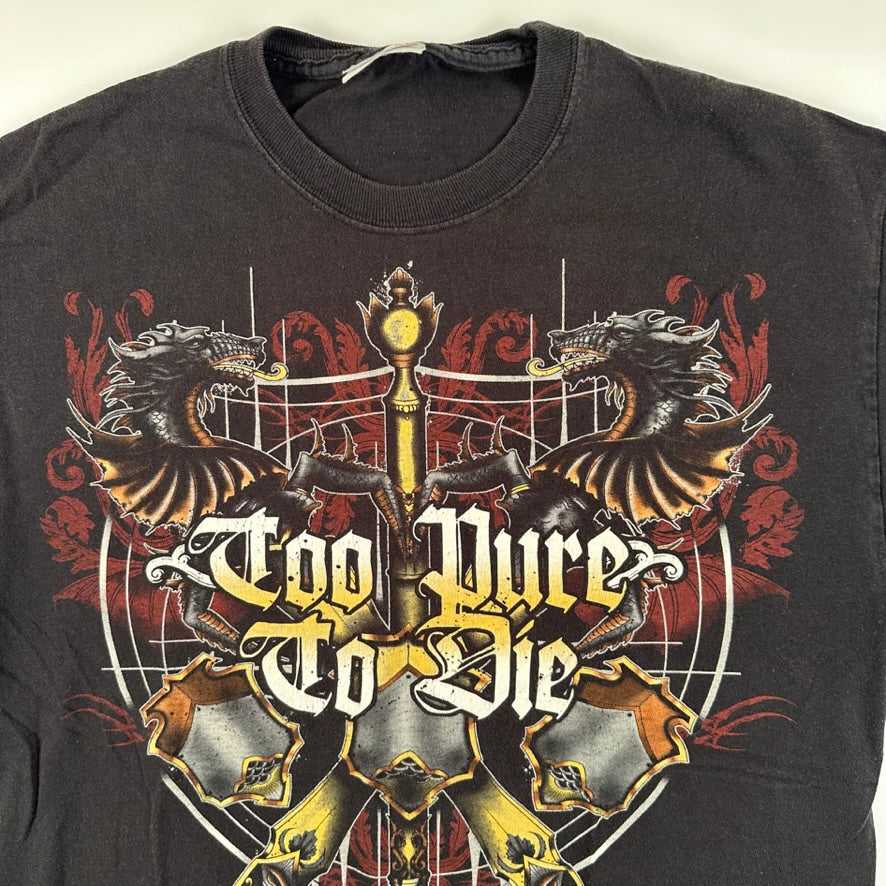 Vintage 2000s Too Pure To Die Shirt Medium