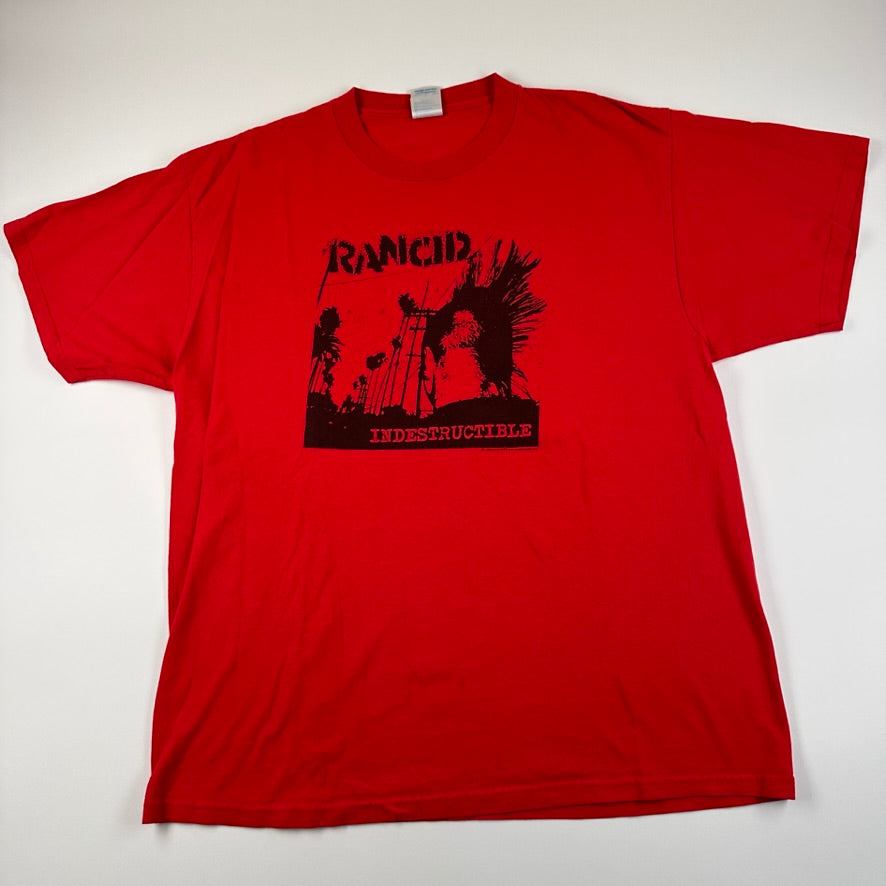 Vintage 2003 Rancid Shirt XL Indestructible