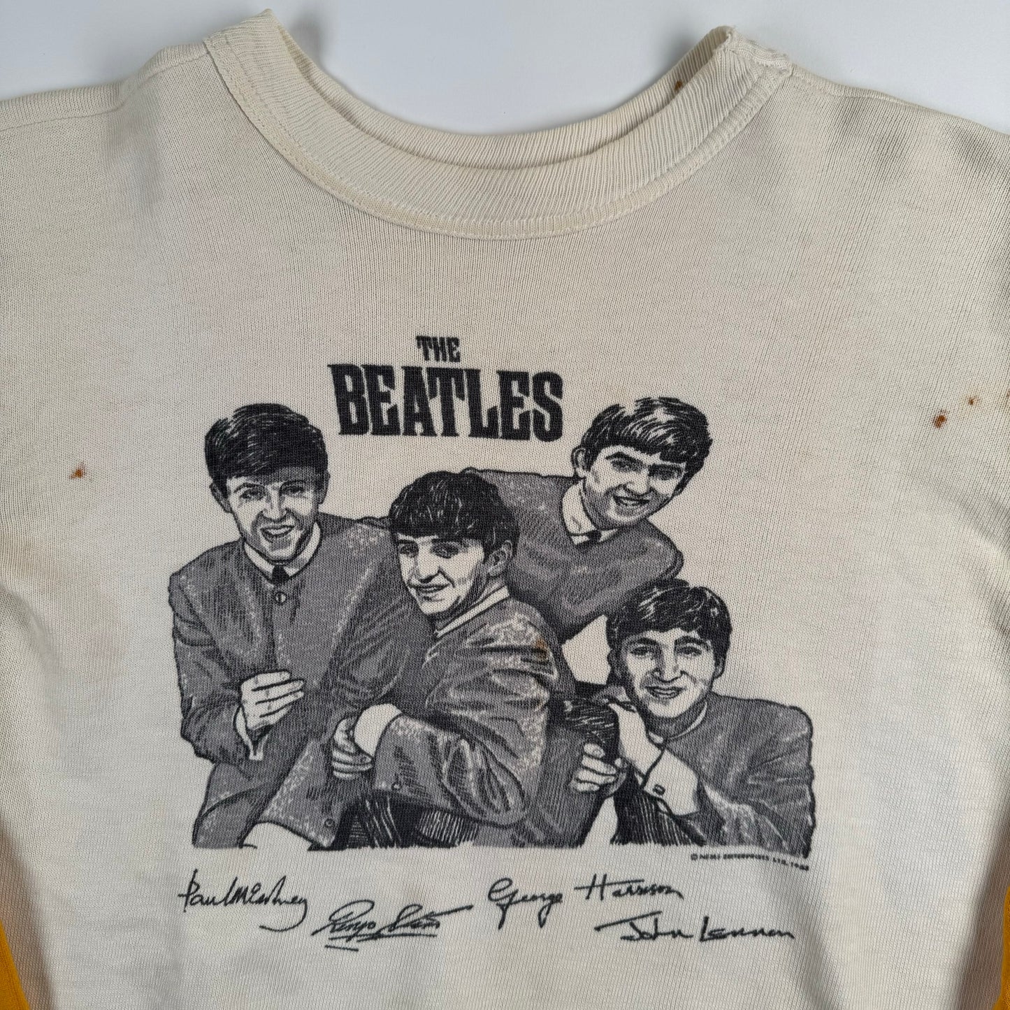 Vintage 1963 The Beatles Crewneck Sweatshirt Medium