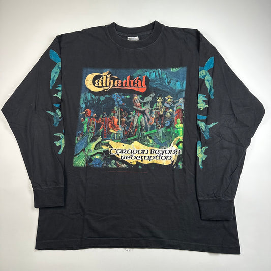 Vintage 1999 Cathedral Long Sleeve Shirt XL Caravan Beyond