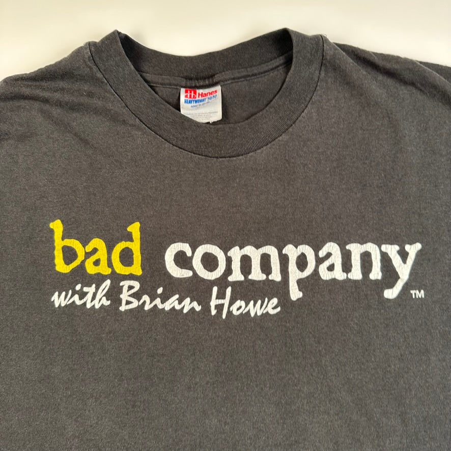 Vintage 1998 Bad Company Shirt XL With Brian Howe