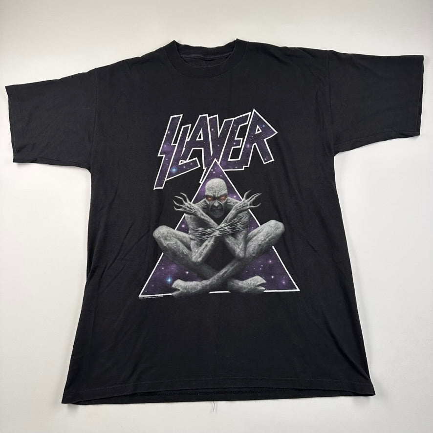 Vintage 1994 Slayer Shirt Large Divine European Intourvention