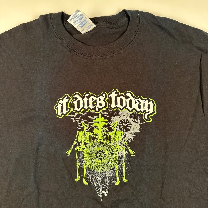 Vintage 2000s It Dies Today Shirt Medium Trustkill