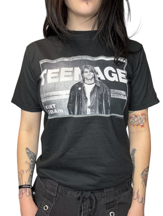 Vintage 2002 Kurt Cobain Shirt Small Teenage