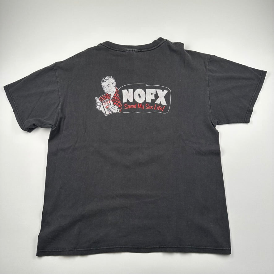 Vintage 1998 NOFX Shirt Large Saved My Sex Life