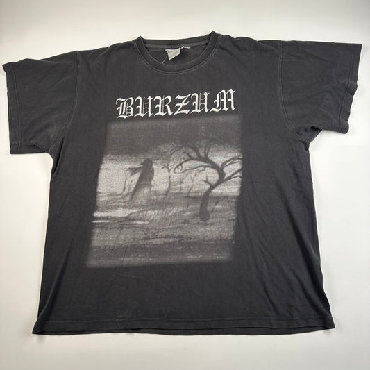 Vintage 90s Burzum Shirt Large When Night Falls