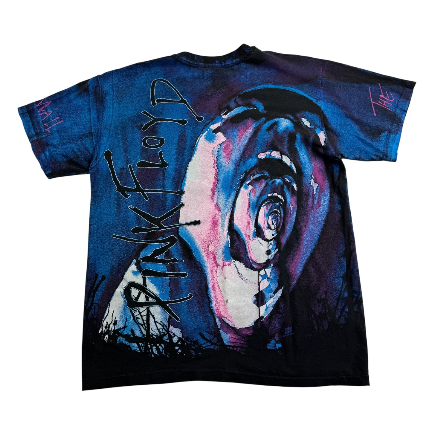 Vintage 1994 Pink Floyd Shirt Large All Over Print