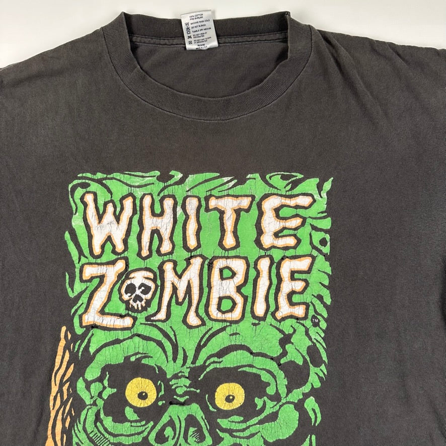 Vintage 1992 White Zombie Shirt XL La Sexorcisto