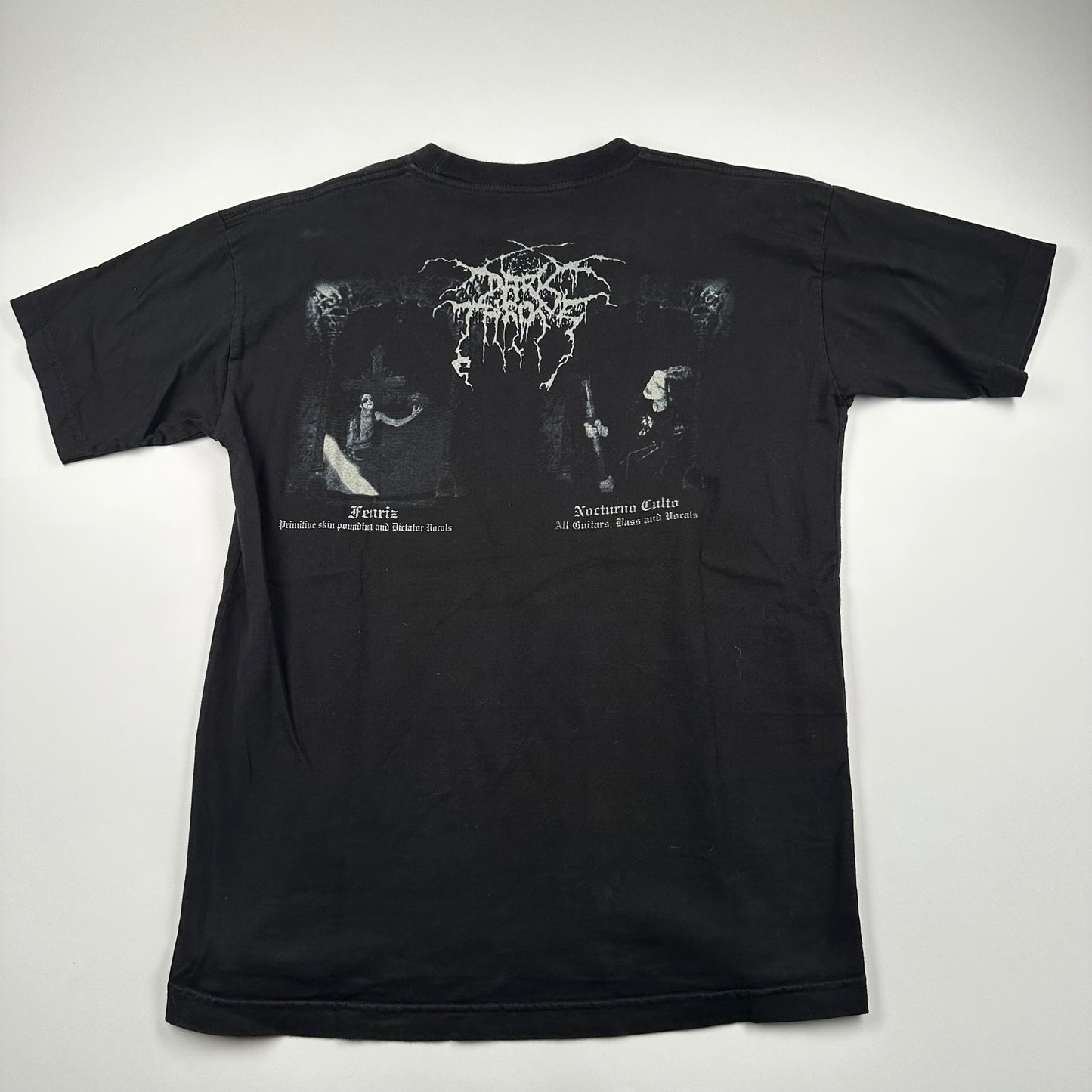 Vintage 2000s Darkthrone Shirt Large Sardonic Wrath