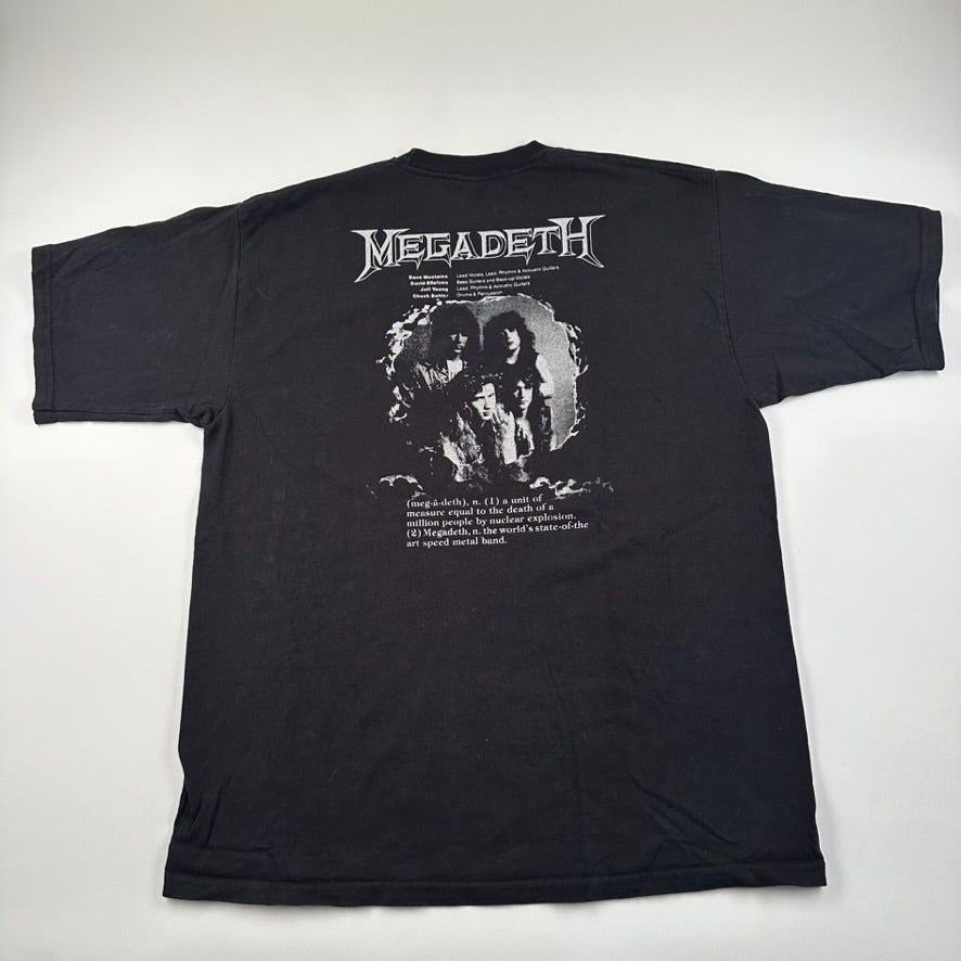 Vintage 90s Megadeth Shirt XL Symphony Of Destruction