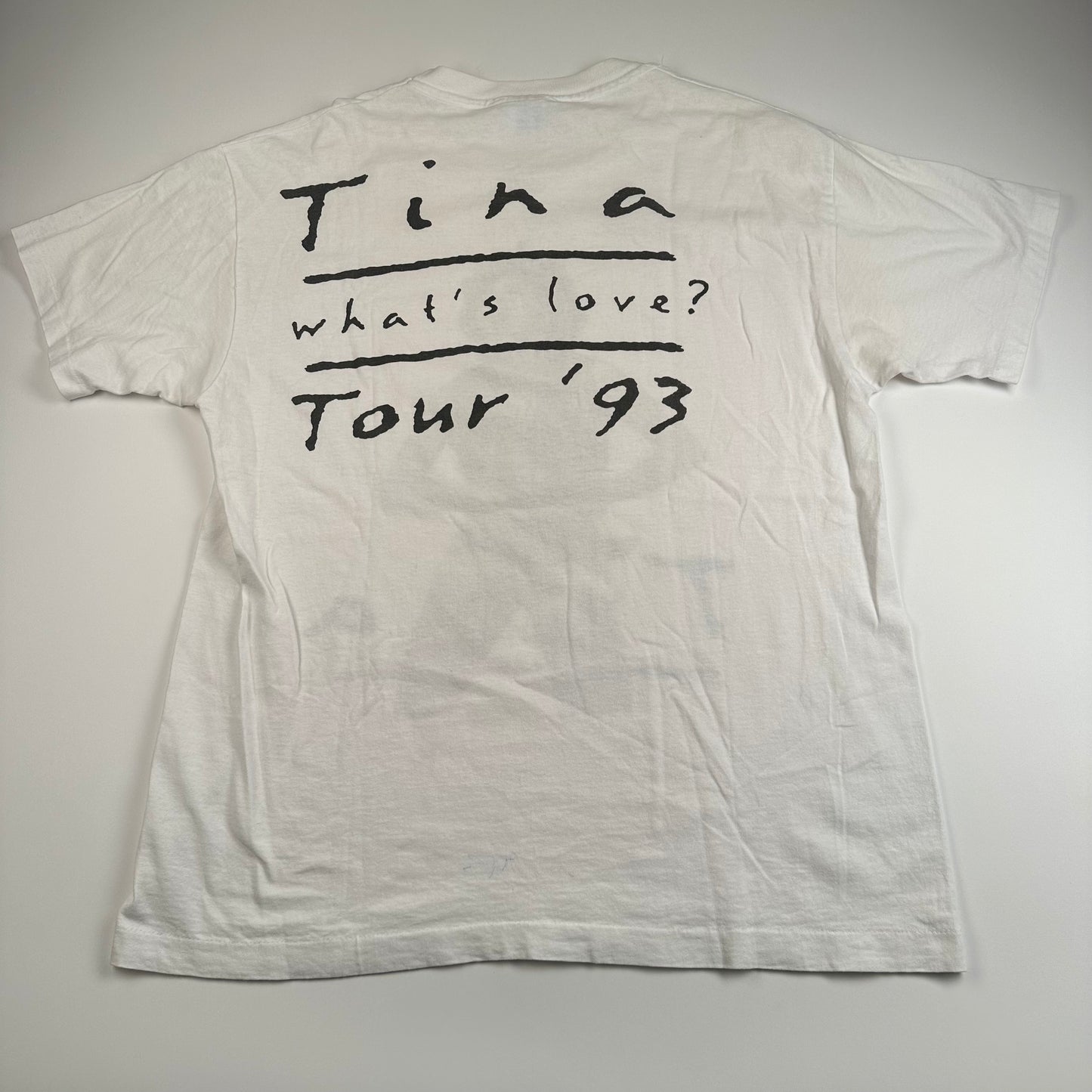 Vintage 1993 Tina Turner Shirt XL What's Love