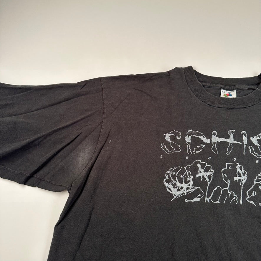 Vintage 90s Schism Long Sleeve Shirt XL NYC Straight Edge Project X