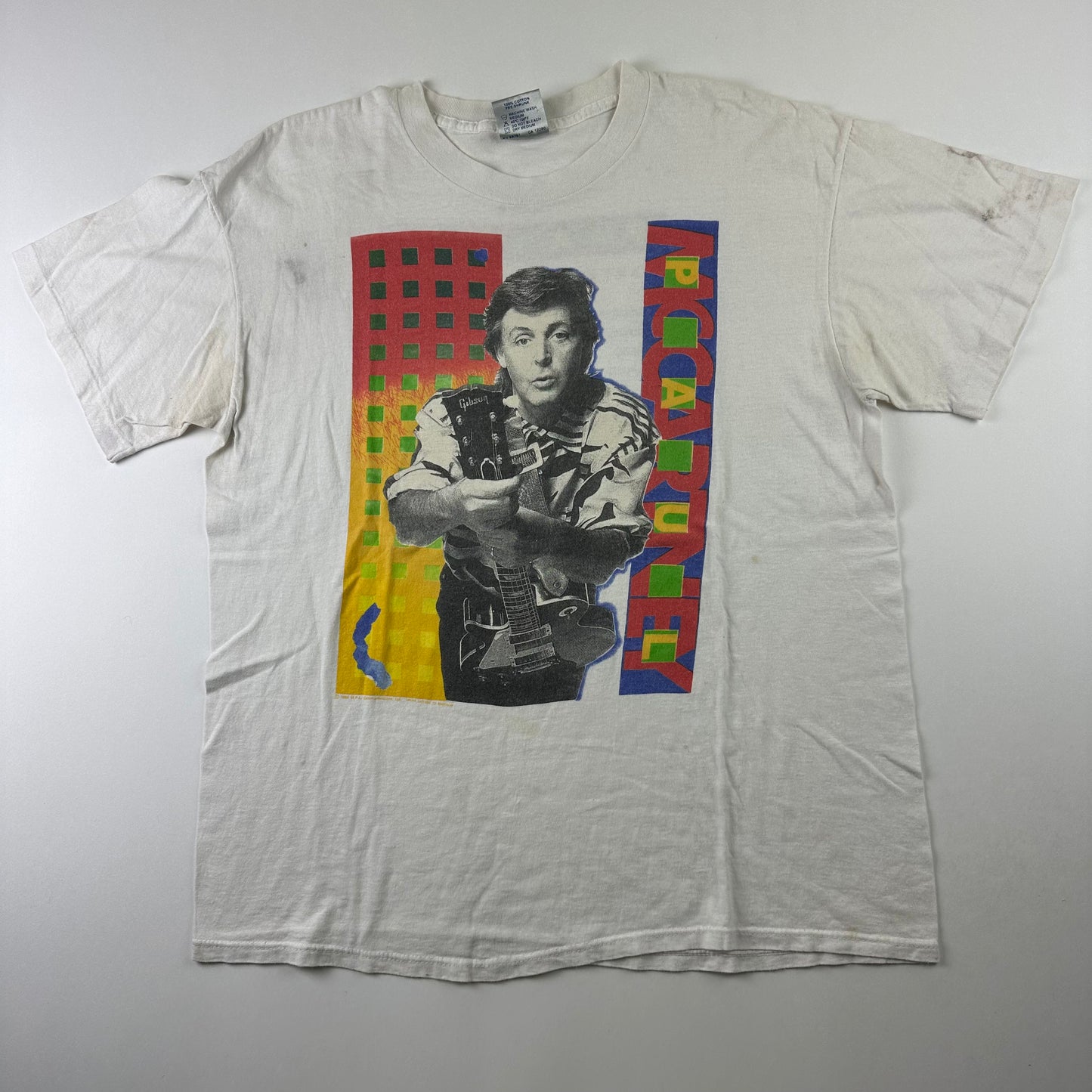 Vintage 1989 Paul Mccartney Shirt XL