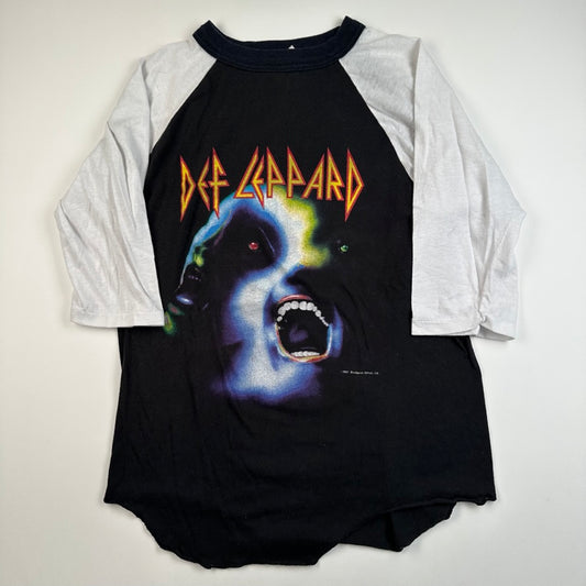 Vintage 1987 Def Leppard Shirt Large Hysteria Tour