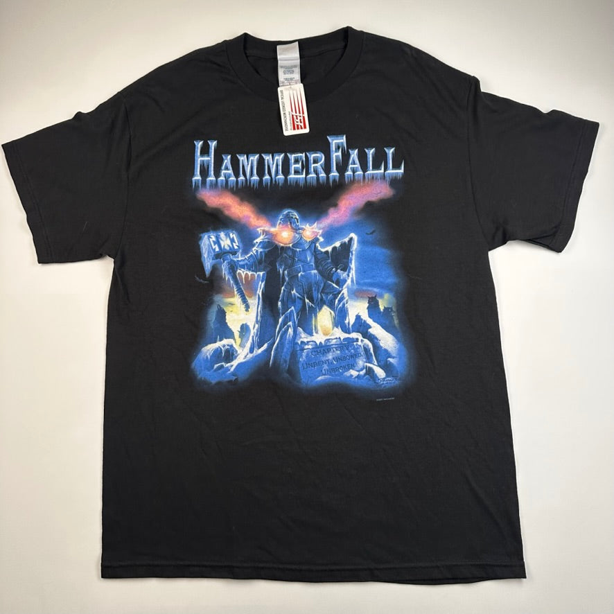 Vintage 2005 Hammerfall Shirt Large Deadstock Chapter V