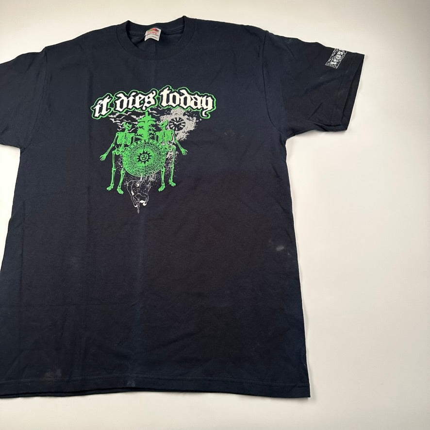 Vintage 2000s It Dies Today Shirt Large Trustkill