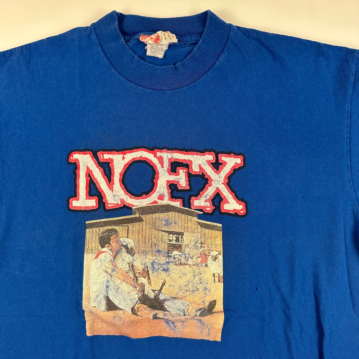 Vintage 1996 NOFX Shirt Large Heavy Petting Zoo