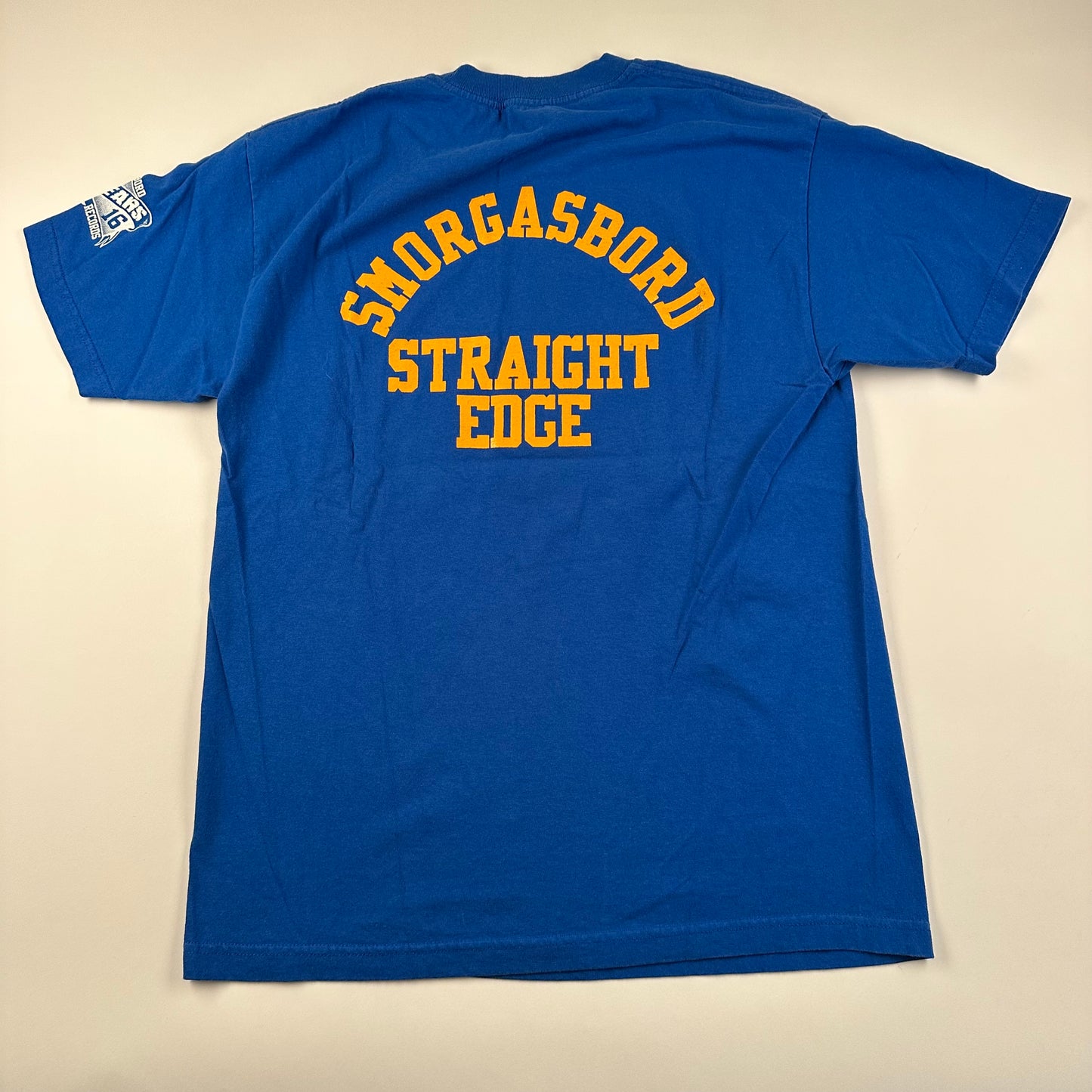 Smorgasbord Shirt Large Straight Edge 30 Years