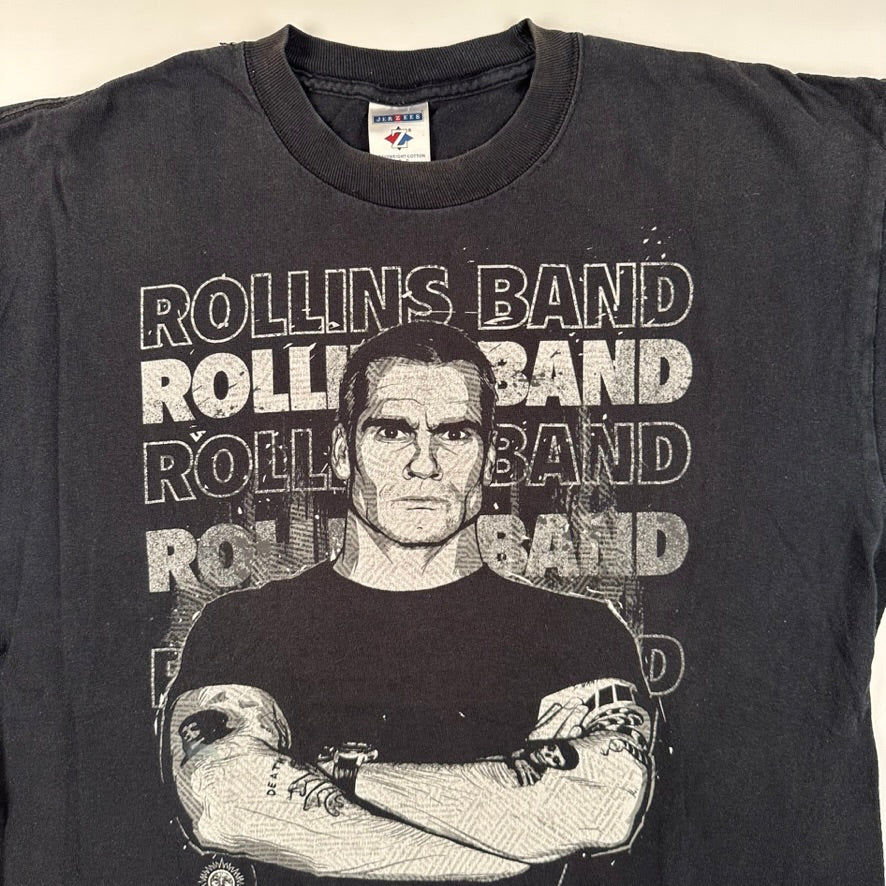 Vintage 2000s Rollins Band Shirt Large