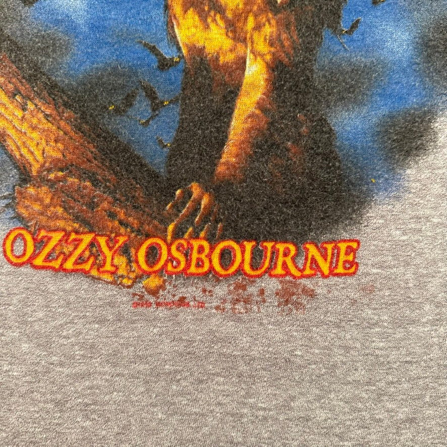 Vintage 1984 Ozzy Osbourne Shirt Large Bark At The Moon