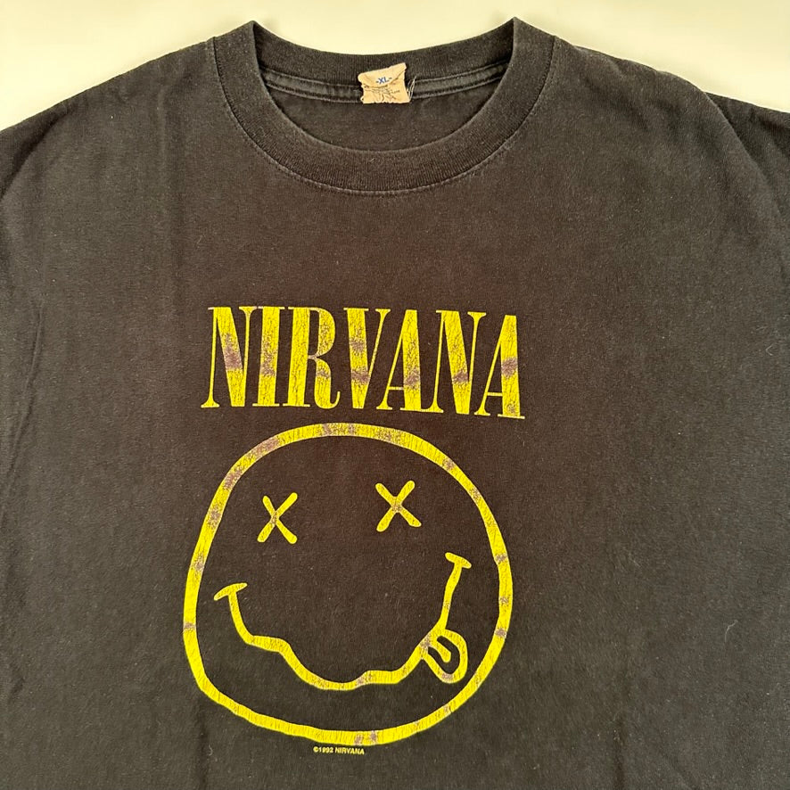 Vintage 2000s Nirvana Shirt XL Flower Sniffin