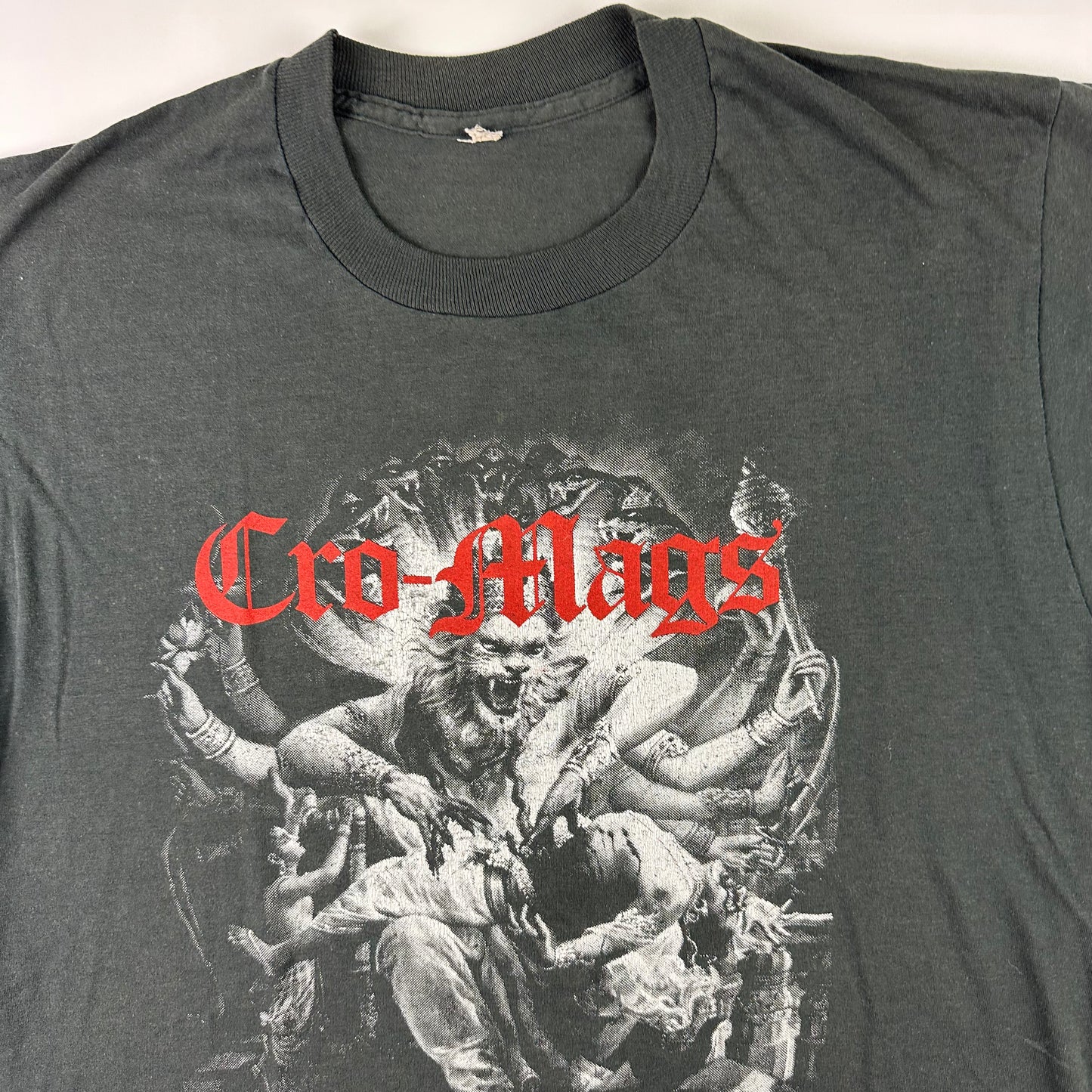 Vintage 1990 Cro-Mags Shirt Large Best Wishes