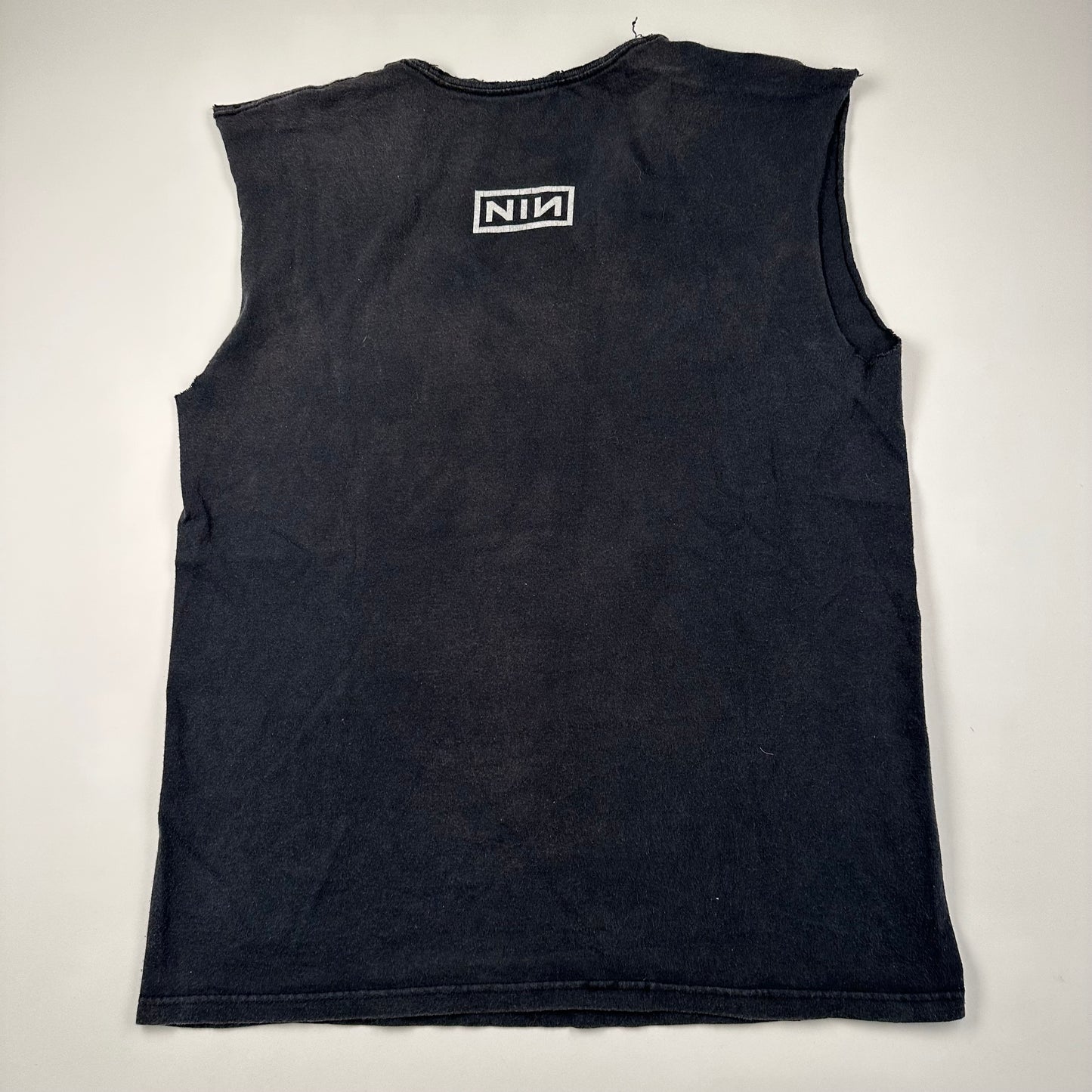 Vintage 90s Nine Inch Nails Sleeveless Shirt Medium Slipping Away