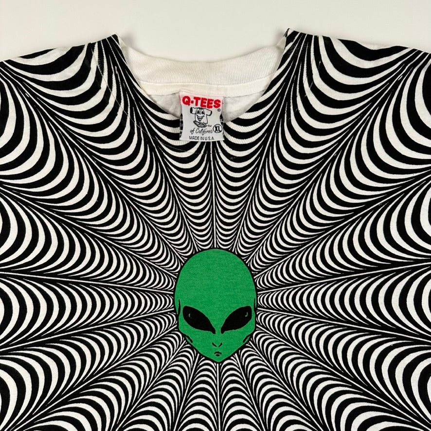 Vintage 90s Alien Shirt XL Hypnosis