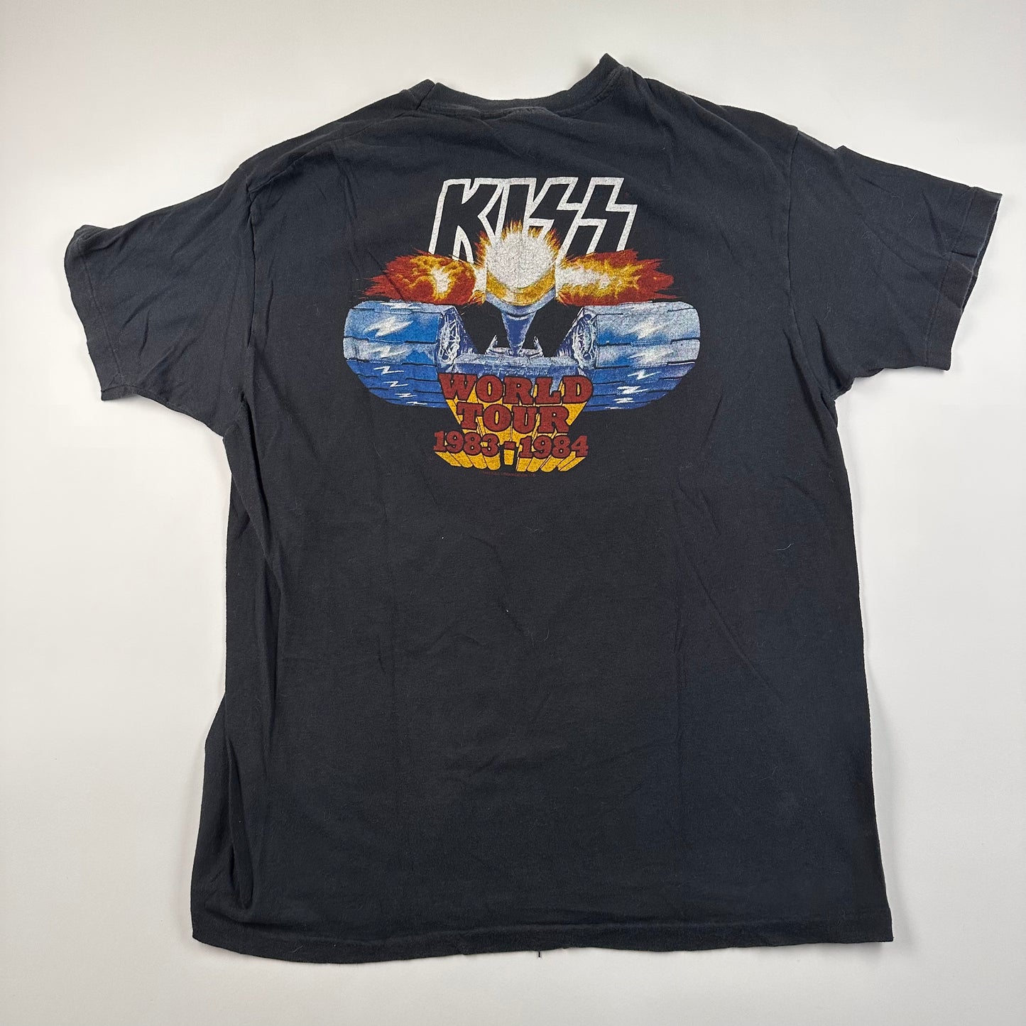 Vintage 1983 Kiss Shirt XL 83-84