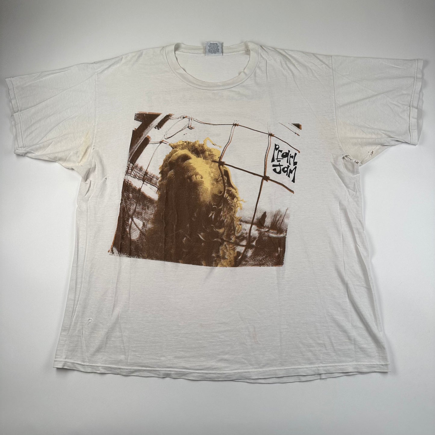 Vintage 1993 Pearl Jam Shirt XL Why Are Sheep Afraid?