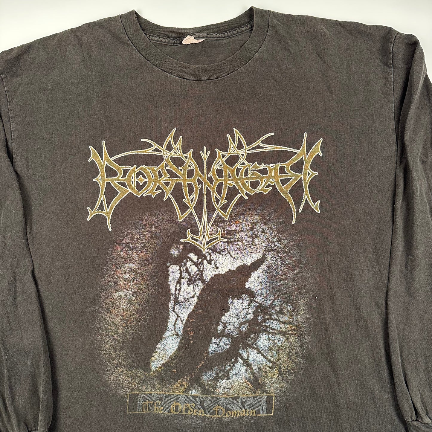 Vintage 90s Borknagar Long Sleeve Shirt XL