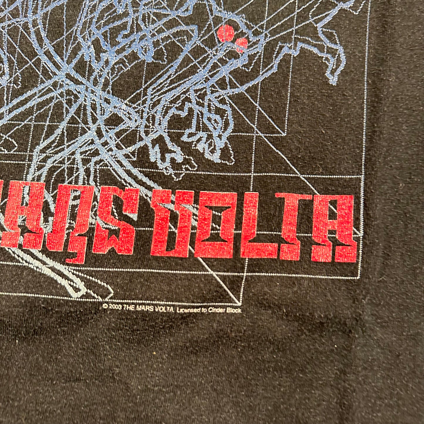 Vintage 2003 The Mars Volta Shirt Small