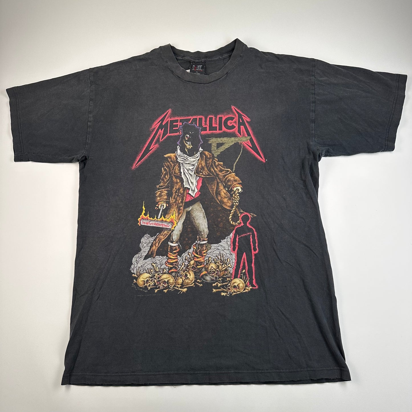 Vintage 90s Metallica Shirt XL So I Dub Thee Unforgiven