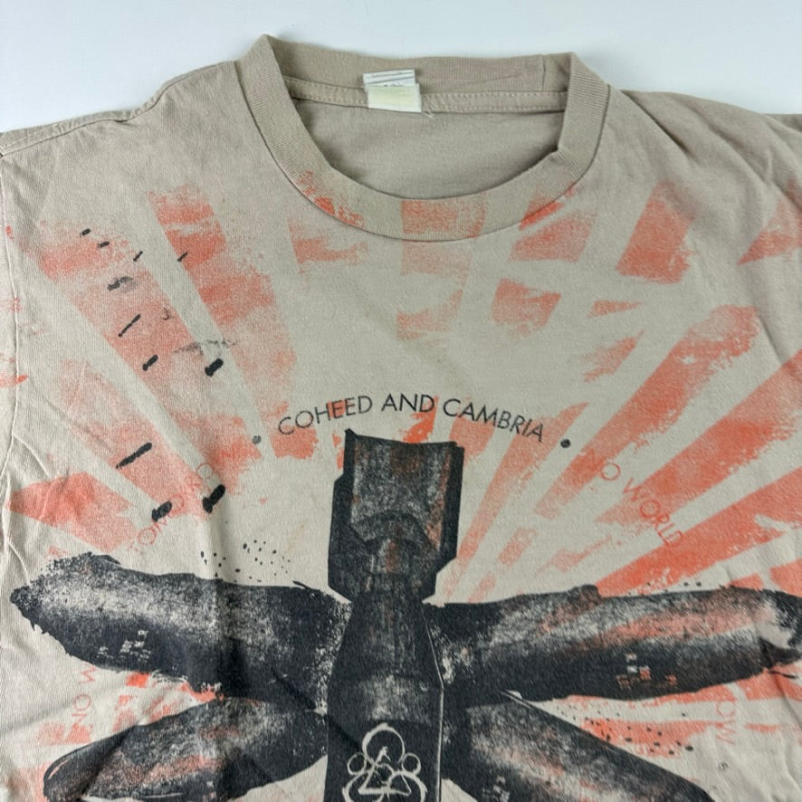 Coheed And Cambria Shirt Medium All Over Print No World For Tomorrow