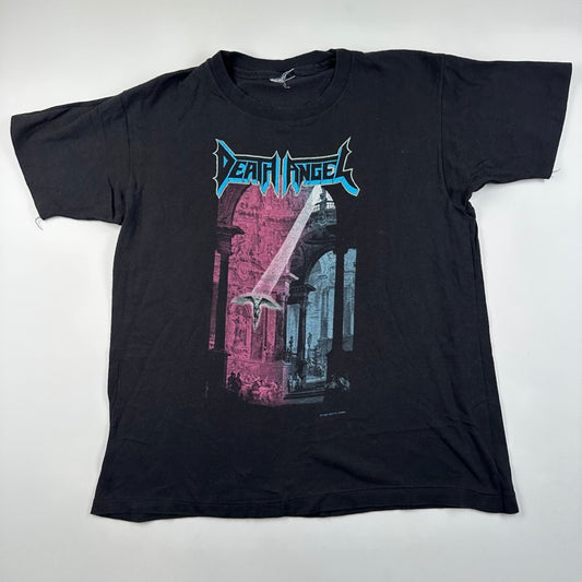 Vintage 1989 Death Angel Shirt Large Disturbing America