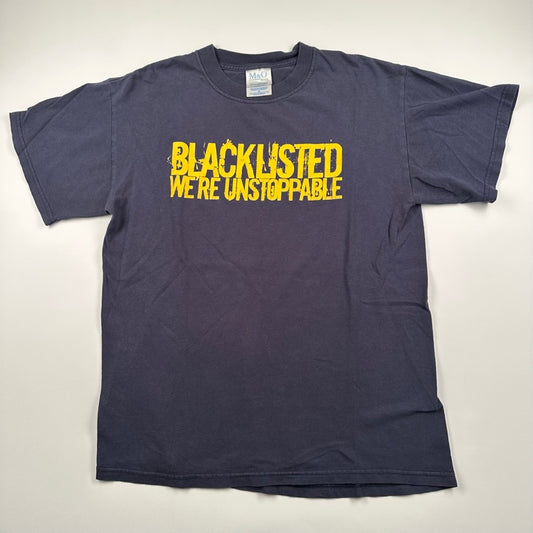 Vintage 2005 Blacklisted Shirt Medium We're Unstoppable