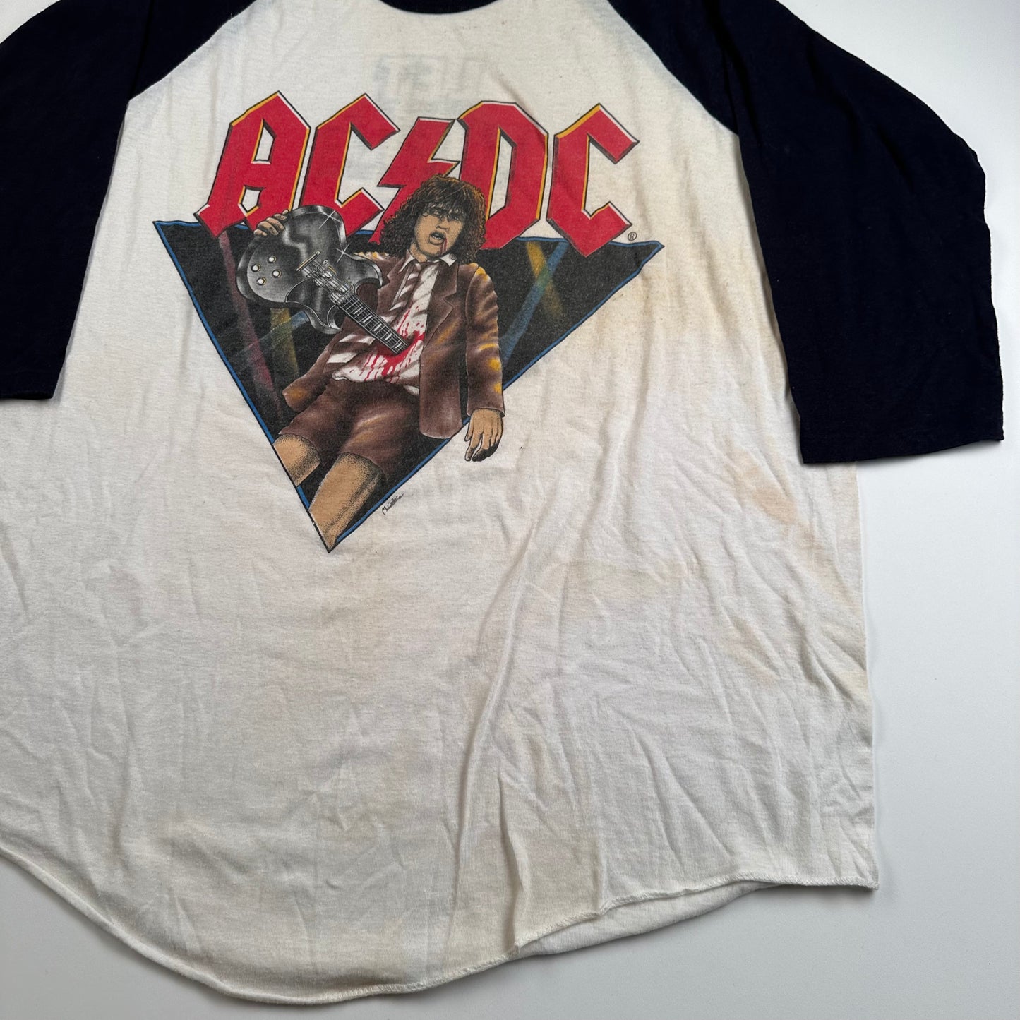 Vintage 1982 AC/DC Shirt XL Let There Be Rock