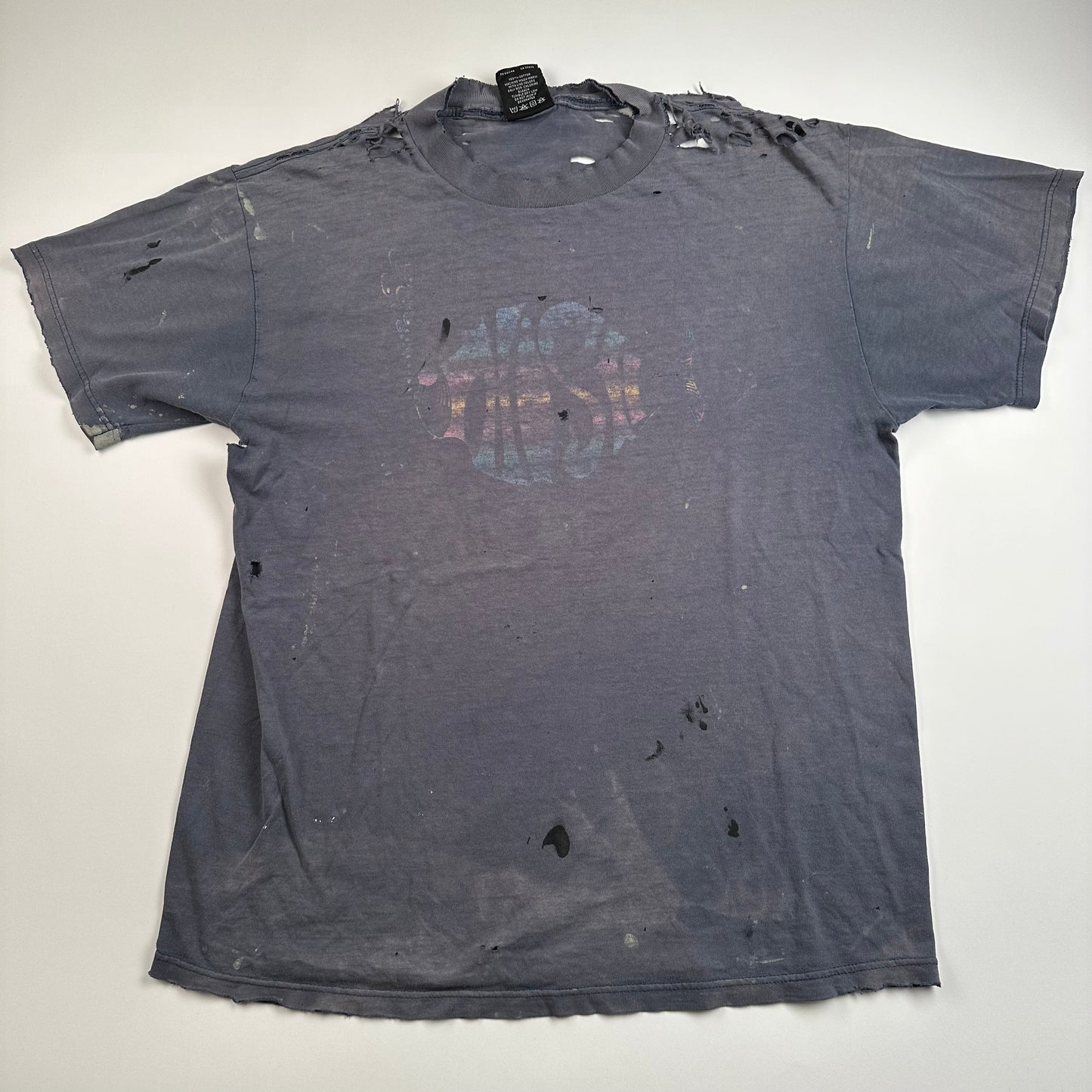 Vintage 1995 Phish Shirt Large Thrashed Summer Tour