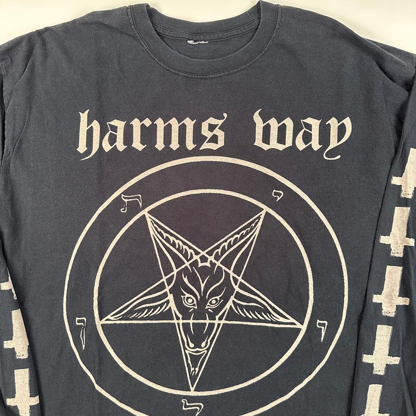 2000s Harms Way Long Sleeve Shirt XL